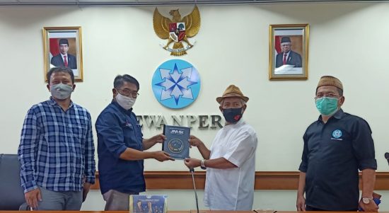 JMSI Serahkan Berkas Pendaftaran Tahap Awal Sebagai Persyaratan Calon Konstituen Dewan Pers