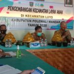 Laksanakan KLA Di Luyo, DP2 KB P3A Polman Komitmen Mendorong Kabupaten Layak Anak