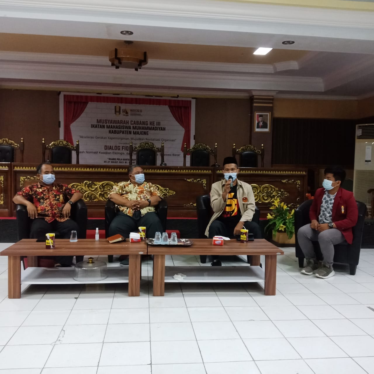 Sebagai Narasumber Muscab IMM Majene, Ombudsman Sulbar Ajak Mahasiswa Kawal Pelayanan Publik