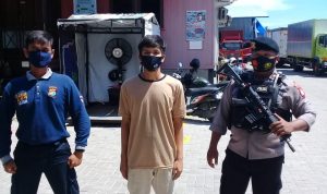 Sat Sabhara Polres Polman Laksanakan Pengamanan dan Penjagaan di Kantor PT. Kawi Pusaka Raharja