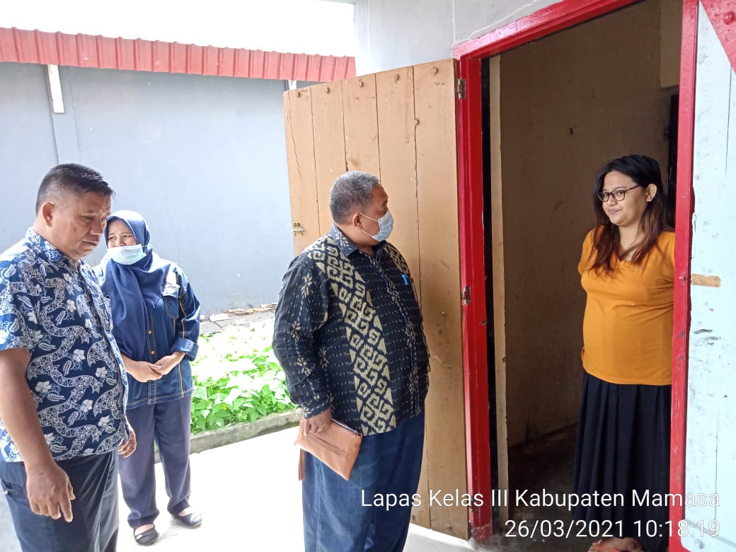 Sidak di Lapas Mamasa, Ombudsman Sulbar Tekankan Kedisiplinan