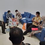 Bahas Masalah Rekomendasi Izin Tambang, Ombudsman Sulbar Berkunjung ke DPM-PTSP Mamuju Tengah