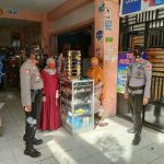 Polres Polman Laksanakan Ops Yustisi Protokol Kesehatan di Pasar Baru Polewali