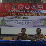 Kapolres Polman, Pimpin Rapat Koordinasi Lintas Sektoral Ops Ketupat Siamasei 2021