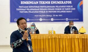 Gelar Bimtek Enumerator Penilaian Kepatuhan, BPS Apresiasi Ombudsman Sulbar