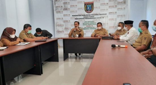 Polman Darurat Sampah, Wabup HM. Natsir Rahmat Pimpin Rapat Percepatan Penanangan Sampah