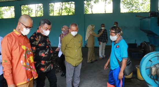 Berkunjung Ke PDU Sampah Kota Tegal, Bupati AIM Berharap Bisa Diduplikasikan Di Polman