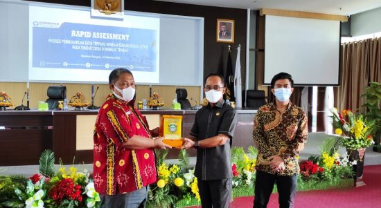 Lakukan Rapid Assessment Terkait DTKS, Wakil Bupati Mateng Apresiasi Ombudsman Sulbar