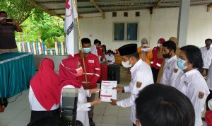 Lantik PMI Matakali, Hj. Jumriah A. Ibrahim : Kita Tantang Matakali Jadi PMI Terbaik