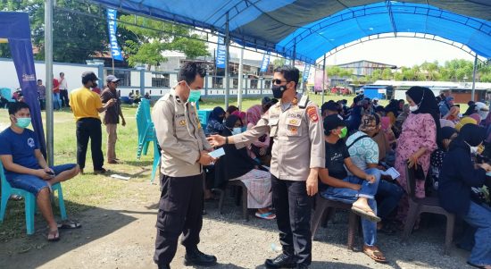 Percepat Herd Immunity, Polres Polman genjot Vaksinasi