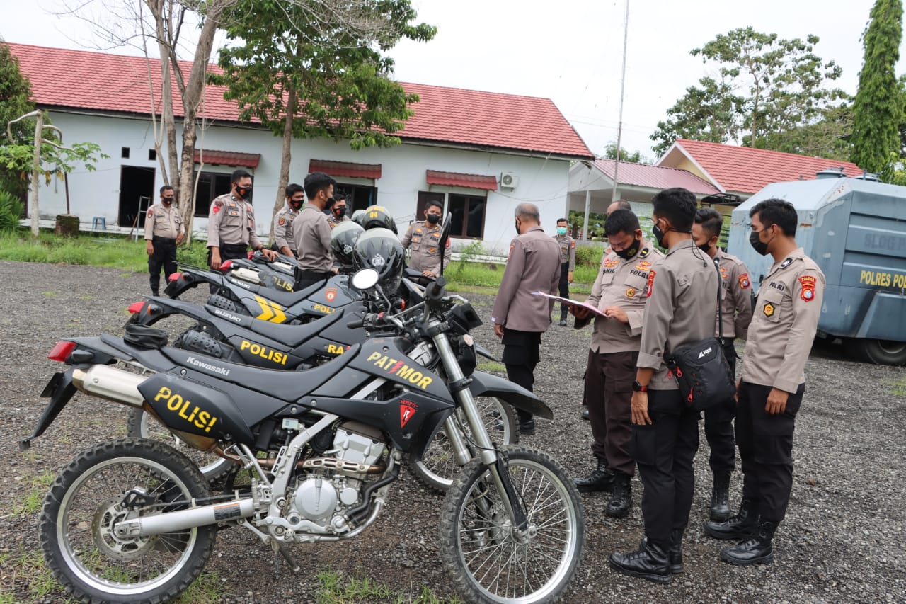 Itwasda Polda Sulawesi Barat Cek Randis Polres Polman