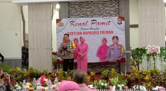 Kapolres Polman berganti