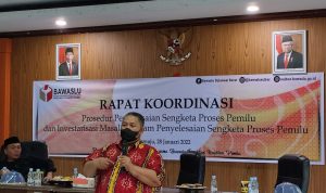 Rapat Koordinasi Bawaslu, Ombudsman Sulbar : Buka Akses Kepada Siapa Saja