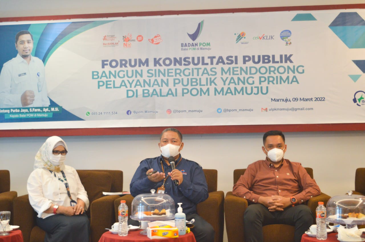 Hadir dalam Forum Konsultasi Publik, Ombudsman Sulbar : Ketika Masyarakat Butuh Kita Selalu Ada