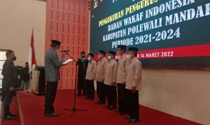 Wabup Polman Lantik Ketua Baznas Polman