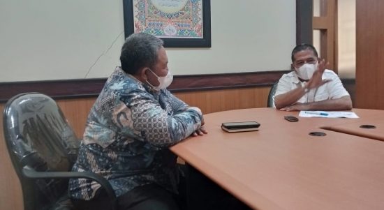 Bangun Kerja Sama, Ombudsman Sulbar dan Sekda Polman Bertemu