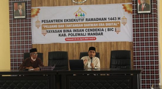 Hadir Sebagai Pemateri Di Pesantren Eksekutif, DR.Aco Musaddad : Pentingnya Materi Human Digital Skill di Sekolah