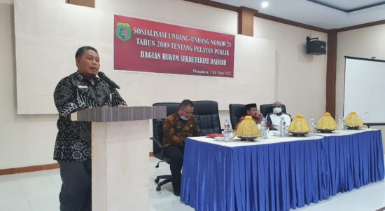 Di Pasangkayu, Ombudsman Sulbar Tekankan Pemerintah Desa Wajib memperhatikan Asas Pelayanan Publik