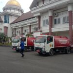 Trauma tidak Miliki Sertifikat mengemud,Damkar Polman di parkir