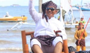 Perahu Sandeq di Balikpapan,AIM: sukur Alhamdulillah tiba dengan selamat