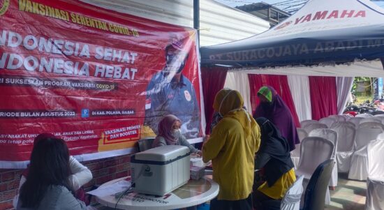Dukung Percepatan Vaksinasi, Binda Sulbar Bekerjasama Dengan Yamaha Suraco Wonomulyo