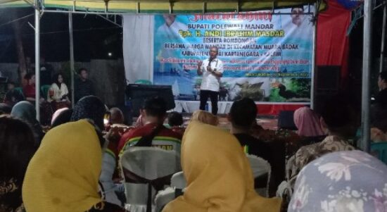 Bupati AIM, silaturahmi dengan Warga Mandar di Muara Badak Kalimantan timur