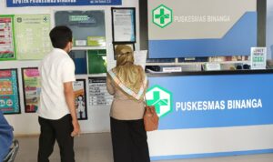 Datangi Puskesmas Binanga, Ombudsman Sulbar : Perlu Tingkatkan Sosialisasi Antrian Online