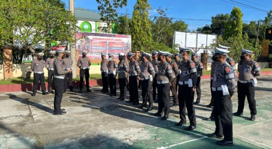 Polres Polman tiadakan Tilang Manual,
