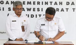 Pemprov Sulbar serahkan LKPD 2022 ke BPK Sulbar