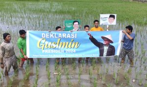 Deklarasi di Tengah Lahan Persawahan, Relawan Tani dan Masyarakat Polman Siap Menangkan Cak Imin