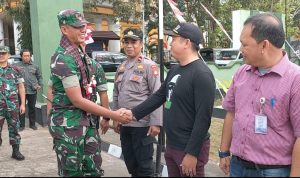 Kunjungan Kerja Di Koramil Polewali, Dandim 1402/Polman : Waspada Kebakaran Hutan dan Lahan