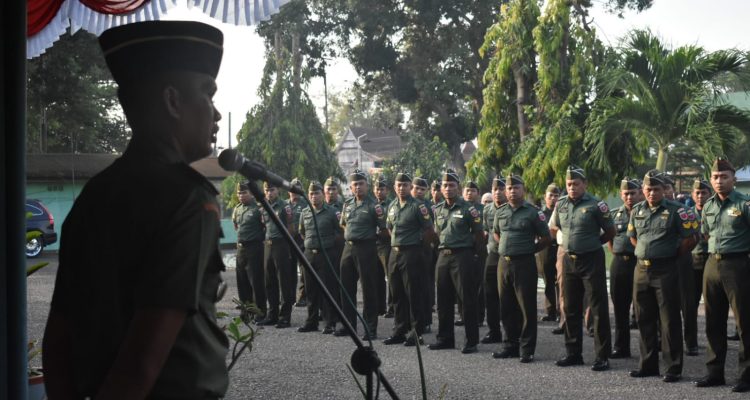 Apel Luar Biasa, Dandim 1402/Polman Tekankan Jaga Citra Dan Nama Baik TNI