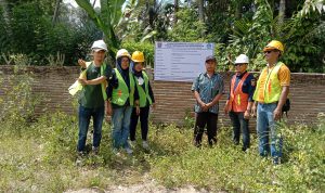 Pastikan kondisi lapangan dengan Gambar Sapras Dikbud Polman lakukan (MC-0)di sekolah
