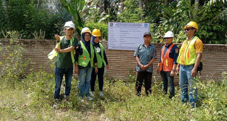 Pastikan kondisi lapangan dengan Gambar Sapras Dikbud Polman lakukan (MC-0)di sekolah