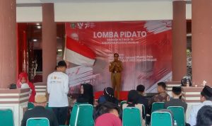 Sambut Hari kemerdekaan Kesbangpol gelar Lomba Pidato jurnalis, Mahasiswa dan LSM