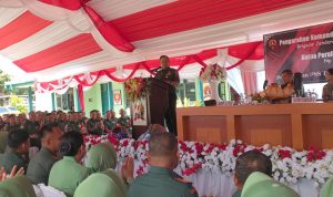 Sambangi Kodim 1402/Polman, Danrem 142/Tatag Tegaskan Netralitas TNI