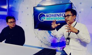Kunjungi Studio GPR TV Kominfo RI, Kadis Kominfo SP Polman Jajaki Kerjasama