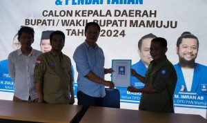 Niat Bangun Daerah, H Damris Daftar Bakal Calon Bupati PAN