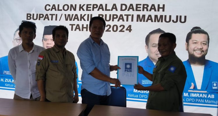 Niat Bangun Daerah, H Damris Daftar Bakal Calon Bupati PAN