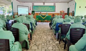 Pertemuan Rutin Persit, Istri Dandim Polman Sampaikan Hal Ini