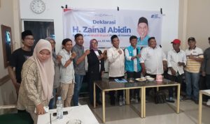 Partai Gelora Deklarasikan Zainal Abidin Bacawabup Polman