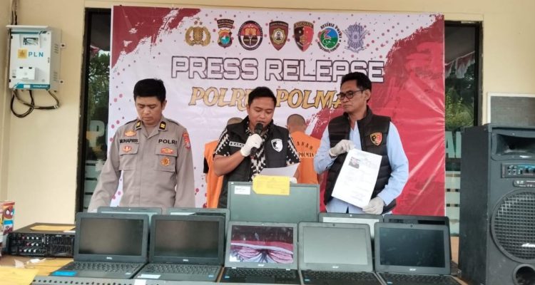2 Tersangka Ditangkap, 1 Orang DPO Dalam Kasus Pembobolan Sekolah dan Kantor Lurah