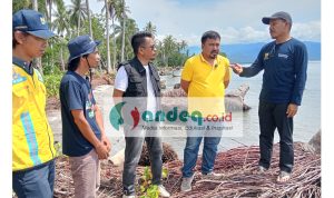 Kunjungi Mampie, Kepala BWS V Mamuju : Kita Siap Kolaborasi Untuk Tangani Abrasi Pantai Mampie