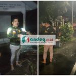 Muhammad Hamzih Pantau Banjir di Kecamatan Binuang dan Kota Polewali