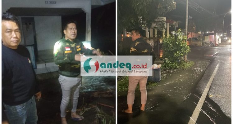 Muhammad Hamzih Pantau Banjir di Kecamatan Binuang dan Kota Polewali