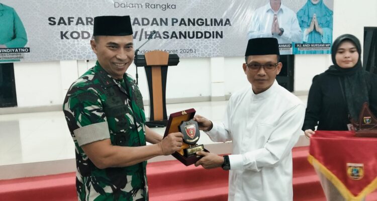 Safari Ramadhan, Pangdam XIV Hasanuddin Silaturahmi Dengan Forkopimda Kabupaten Polewali Mandar 