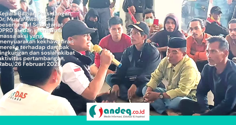 DPRD Sulawesi Barat Terima Unjuk Rasa Aliansi Masyarakat Gentungan Raya