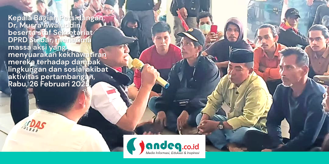 DPRD Sulawesi Barat Terima Unjuk Rasa Aliansi Masyarakat Gentungan Raya