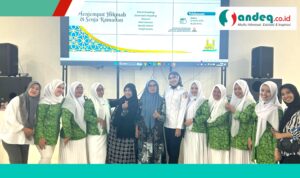 Hadir dalam Ngabuburit Fatayat NU, Dra. Hj. Jumiaty Andi Mahmud Dorong Semangat Literasi