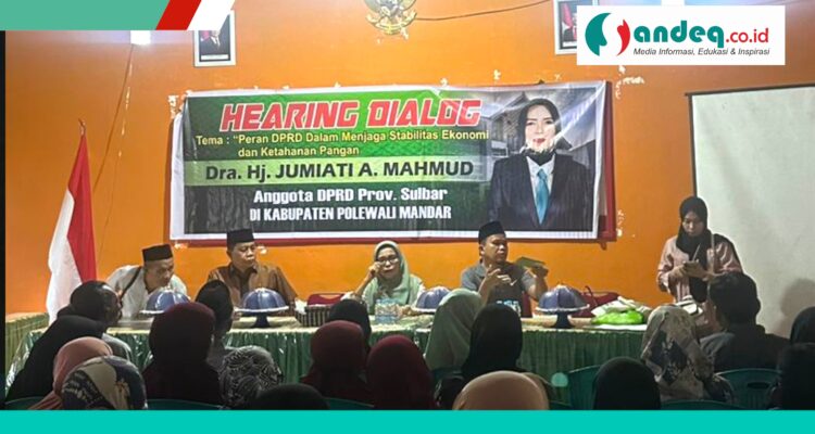 Hearing Dialog Wakil Ketua Komisi 2 DPRD Sulbar di Desa Galung Lego : Masyarakat Harapkan Peningkatan Taraf Hidup